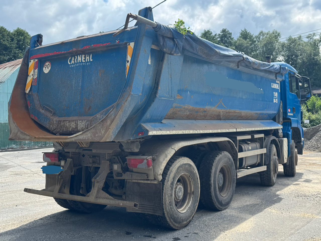 MAN TGS 35.440 / WYWROTKA / 8X8 / TYLNOZSYPOWA / 220 TYS KM / 2015 / E5 - Kipper vrachtwagen: afbeelding 4 MAN TGS 35.440 / WYWROTKA / 8X8 / TYLNOZSYPOWA / 220 TYS KM / 2015 / E5 - Kipper vrachtwagen: afbeelding 4