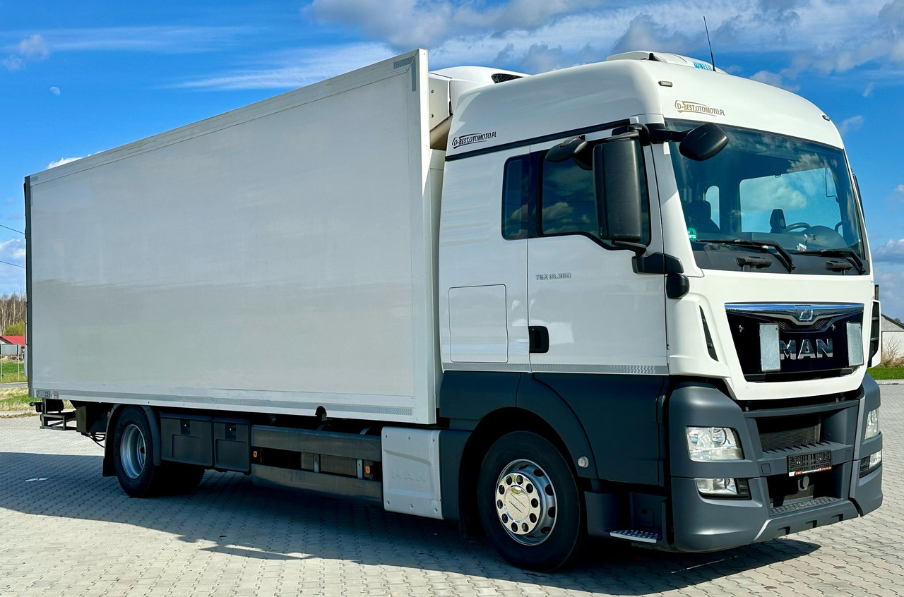 MAN TGX 18.360 / CHŁODNIA / WINDA / AUTOMAT / 19 EUROPALET / THERMO KING / SYPIALKA / SPROWADZONY - Koelwagen vrachtwagen: afbeelding 1 MAN TGX 18.360 / CHŁODNIA / WINDA / AUTOMAT / 19 EUROPALET / THERMO KING / SYPIALKA / SPROWADZONY - Koelwagen vrachtwagen: afbeelding 1