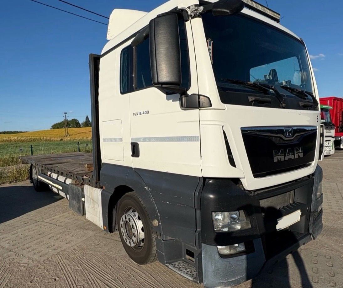 MAN TGX 18.400 / PLATFORMA / 630 TYŚ KM / 2015 ROK / SYPIALKA - Vrachtwagen met open laadbak: afbeelding 1 MAN TGX 18.400 / PLATFORMA / 630 TYŚ KM / 2015 ROK / SYPIALKA - Vrachtwagen met open laadbak: afbeelding 1