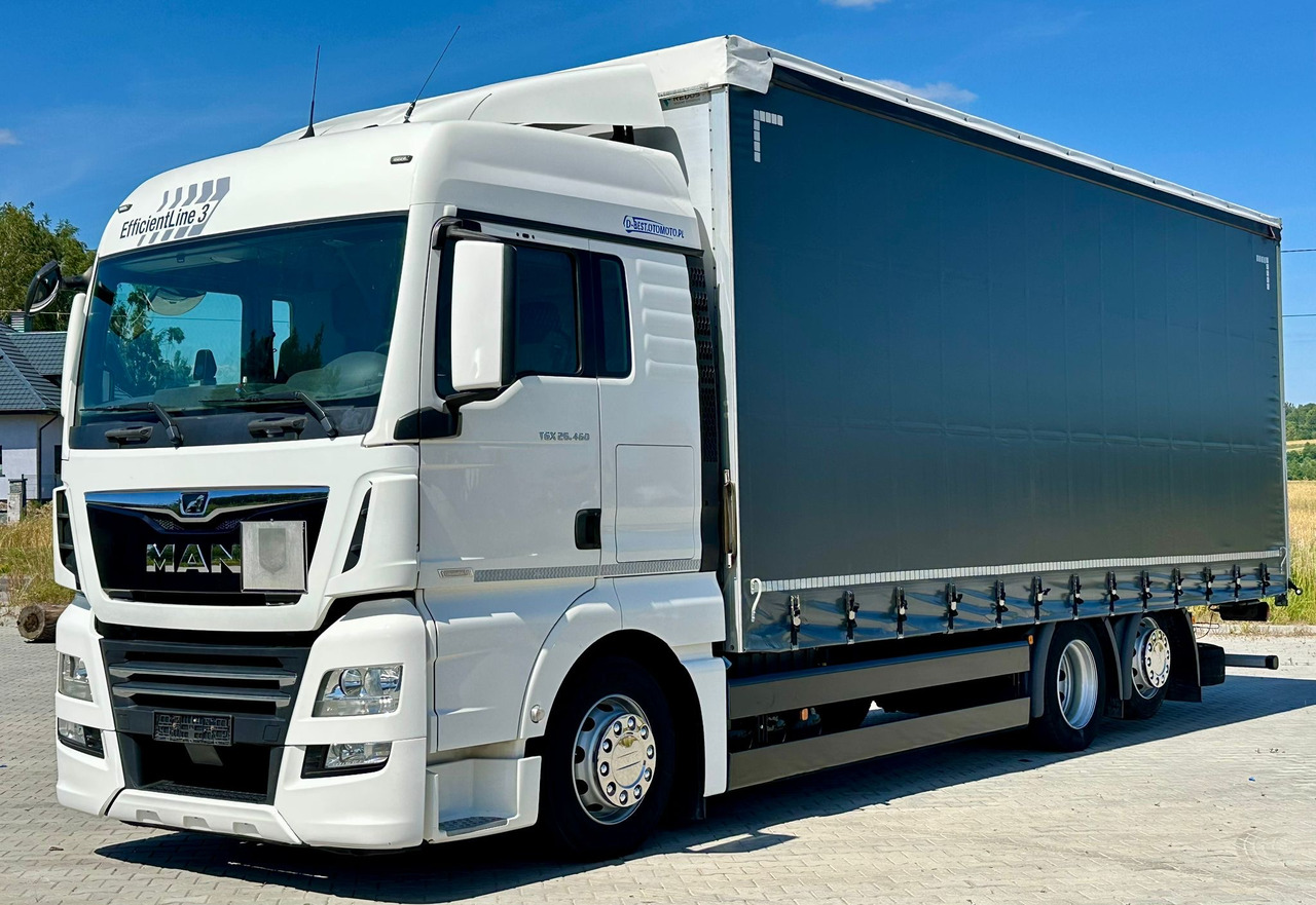 MAN TGX 26.460 / FIRANKA / 19 EUROPALET / 7.75 M / 6X2 / OŚ PODNOSZONA / AU - Schuifzeilen vrachtwagen: afbeelding 2 MAN TGX 26.460 / FIRANKA / 19 EUROPALET / 7.75 M / 6X2 / OŚ PODNOSZONA / AU - Schuifzeilen vrachtwagen: afbeelding 2