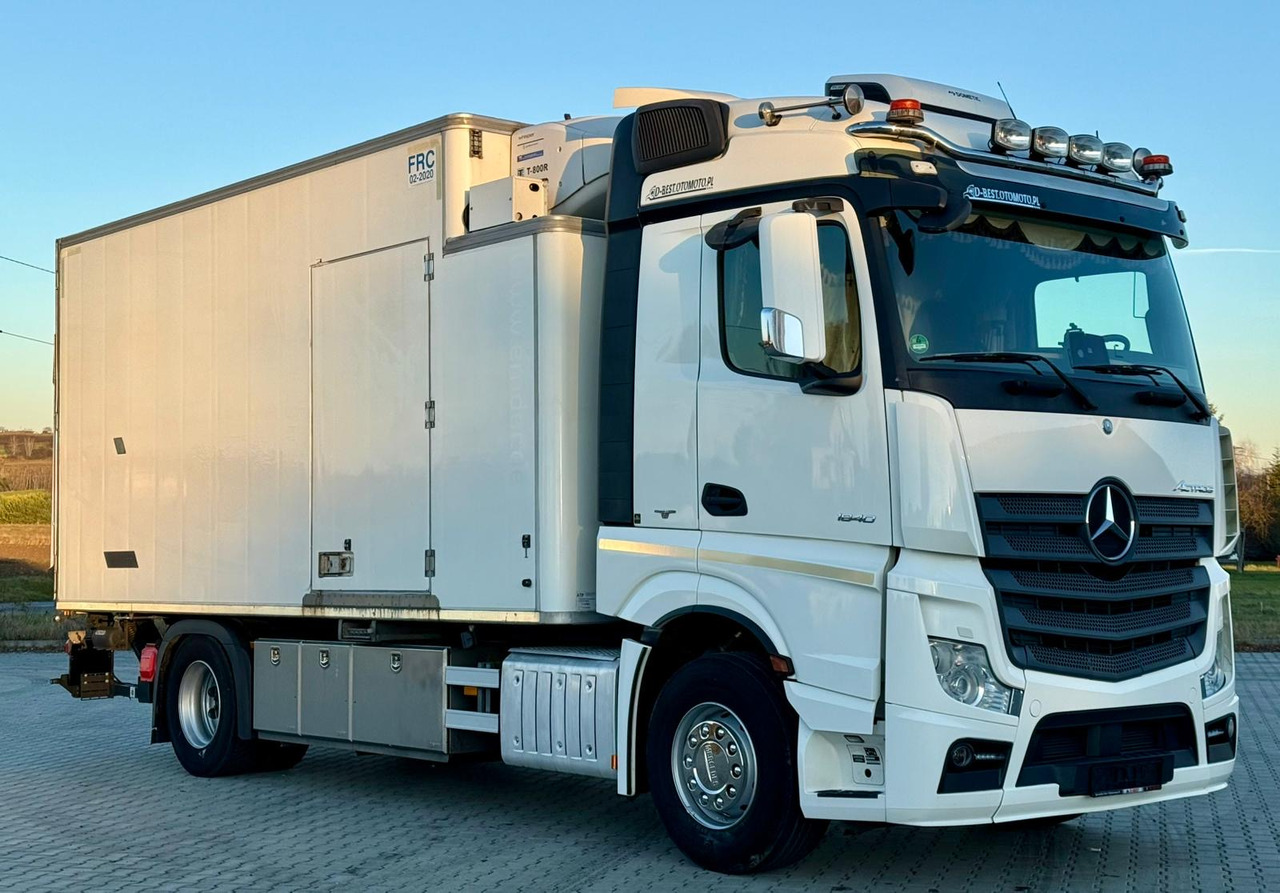 MERCEDES-BENZ ACTROS 1840 / CHŁODNIA / WINDA / 15 EUROPALET / 6.10 M DŁUGOŚCI / DUŻA KABINA / AUTOMAT / SPROWADZONY / SERWISOWANY / EURO 6 - Koelwagen vrachtwagen: afbeelding 1 MERCEDES-BENZ ACTROS 1840 / CHŁODNIA / WINDA / 15 EUROPALET / 6.10 M DŁUGOŚCI / DUŻA KABINA / AUTOMAT / SPROWADZONY / SERWISOWANY / EURO 6 - Koelwagen vrachtwagen: afbeelding 1