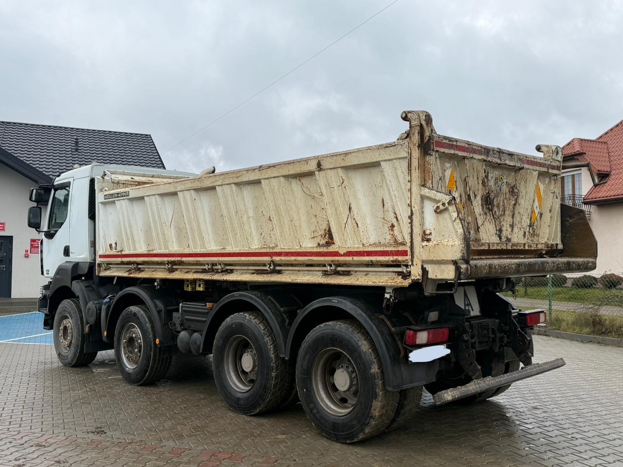 RENAULT KERAX 450 DXI / WYWROTKA / 8X4 / 3 STRONNA / MEILLER / EURO 5 - Kipper vrachtwagen: afbeelding 5 RENAULT KERAX 450 DXI / WYWROTKA / 8X4 / 3 STRONNA / MEILLER / EURO 5 - Kipper vrachtwagen: afbeelding 5