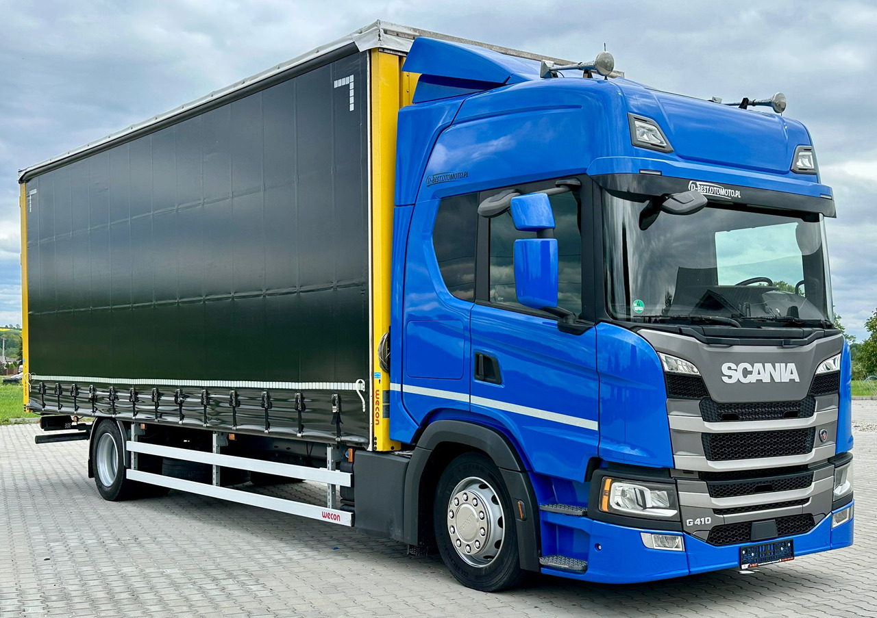 SCANIA G410 / FIRANKA / 20 EUROPALET / SYPIALKA / RETARDER / KLIMA POSTOJOWA / 2020 ROK - Schuifzeilen vrachtwagen: afbeelding 1 SCANIA G410 / FIRANKA / 20 EUROPALET / SYPIALKA / RETARDER / KLIMA POSTOJOWA / 2020 ROK - Schuifzeilen vrachtwagen: afbeelding 1