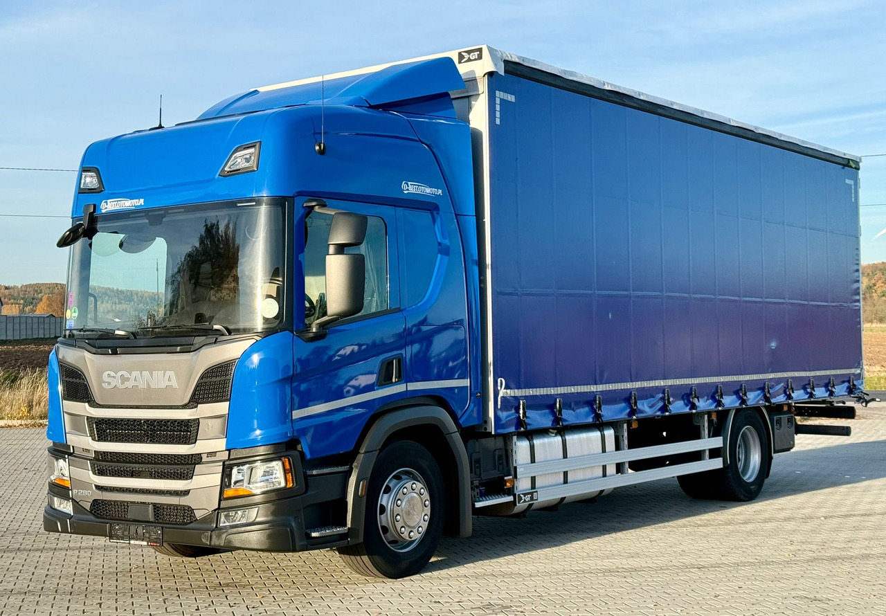 SCANIA P280 / FIRANKA / 20 EUROPALET / 220 TYŚ KM / 2022 ROK / SYPIALKA - Schuifzeilen vrachtwagen: afbeelding 3 SCANIA P280 / FIRANKA / 20 EUROPALET / 220 TYŚ KM / 2022 ROK / SYPIALKA - Schuifzeilen vrachtwagen: afbeelding 3