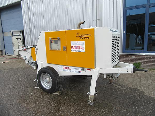 2013 PUTZMEISTER BSA 1005 D - concrete pump - Kleine betonpomp: afbeelding 1 2013 PUTZMEISTER BSA 1005 D - concrete pump - Kleine betonpomp: afbeelding 1