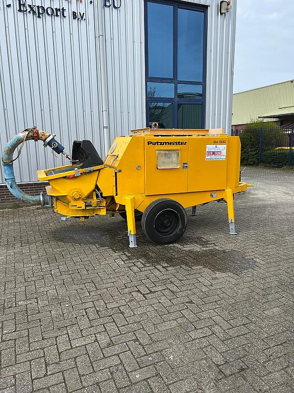 2014 PUTZMEISTER BSA1005 DC trailer mounted. - Kleine betonpomp: afbeelding 2 2014 PUTZMEISTER BSA1005 DC trailer mounted. - Kleine betonpomp: afbeelding 2
