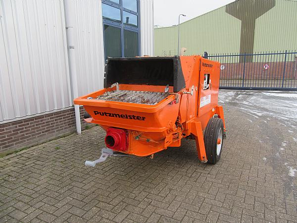 2014 PUTZMEISTER BSA1005 DC trailer mounted. - Kleine betonpomp: afbeelding 2 2014 PUTZMEISTER BSA1005 DC trailer mounted. - Kleine betonpomp: afbeelding 2