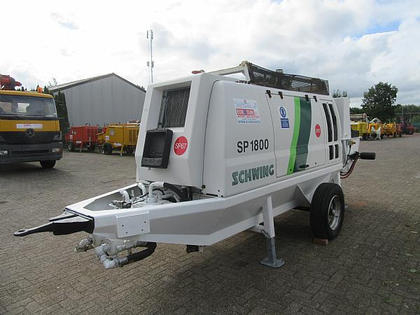 2014 SCHWING BP 1800 D -129 KW static pump - Kleine betonpomp: afbeelding 4 2014 SCHWING BP 1800 D -129 KW static pump - Kleine betonpomp: afbeelding 4