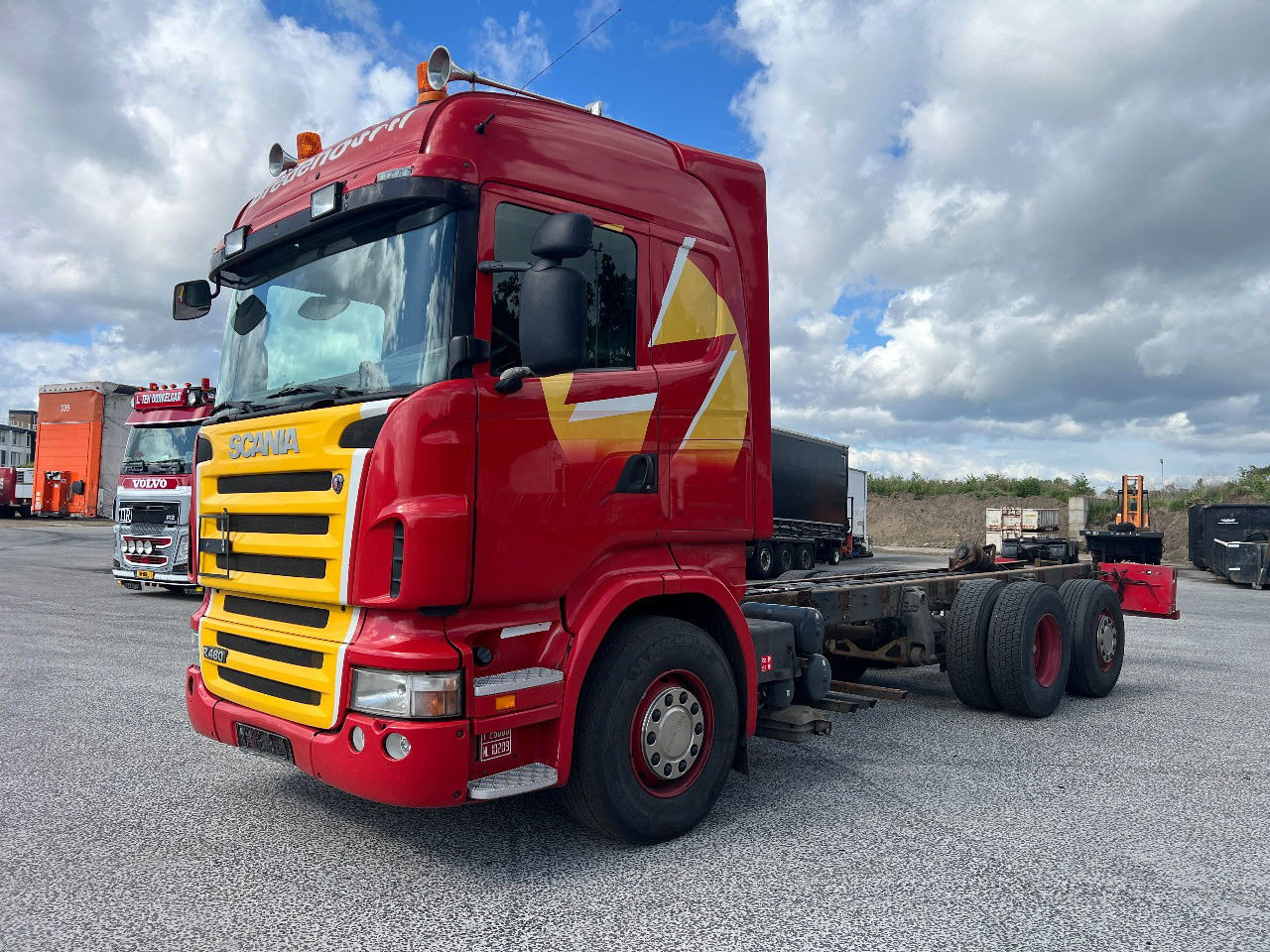 Scania R480 Highline 6x2, Retarder, Euro 5 - Chassis vrachtwagen: afbeelding 1 Scania R480 Highline 6x2, Retarder, Euro 5 - Chassis vrachtwagen: afbeelding 1