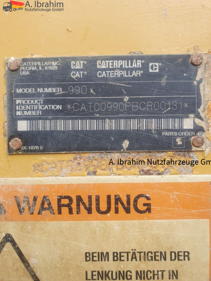CAT 990 Zustand gut, Video vorhanden ohne Ketten!! - Wiellader: afbeelding 2 CAT 990 Zustand gut, Video vorhanden ohne Ketten!! - Wiellader: afbeelding 2