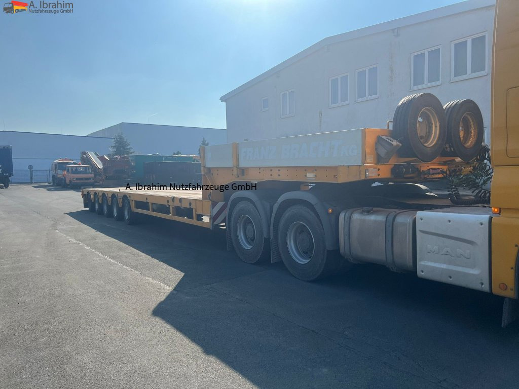 Dieplader oplegger voor het vervoer van zwaar materieel Faymonville 5-A Ausziehbar bis 25m Deutsche Zulassung: afbeelding 1