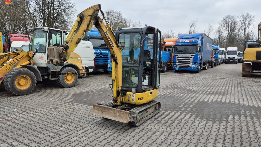 Komatsu PC 16 16R HS verstellbares Fahrwerk, Zustand gut - Minigraafmachine: afbeelding 1 Komatsu PC 16 16R HS verstellbares Fahrwerk, Zustand gut - Minigraafmachine: afbeelding 1