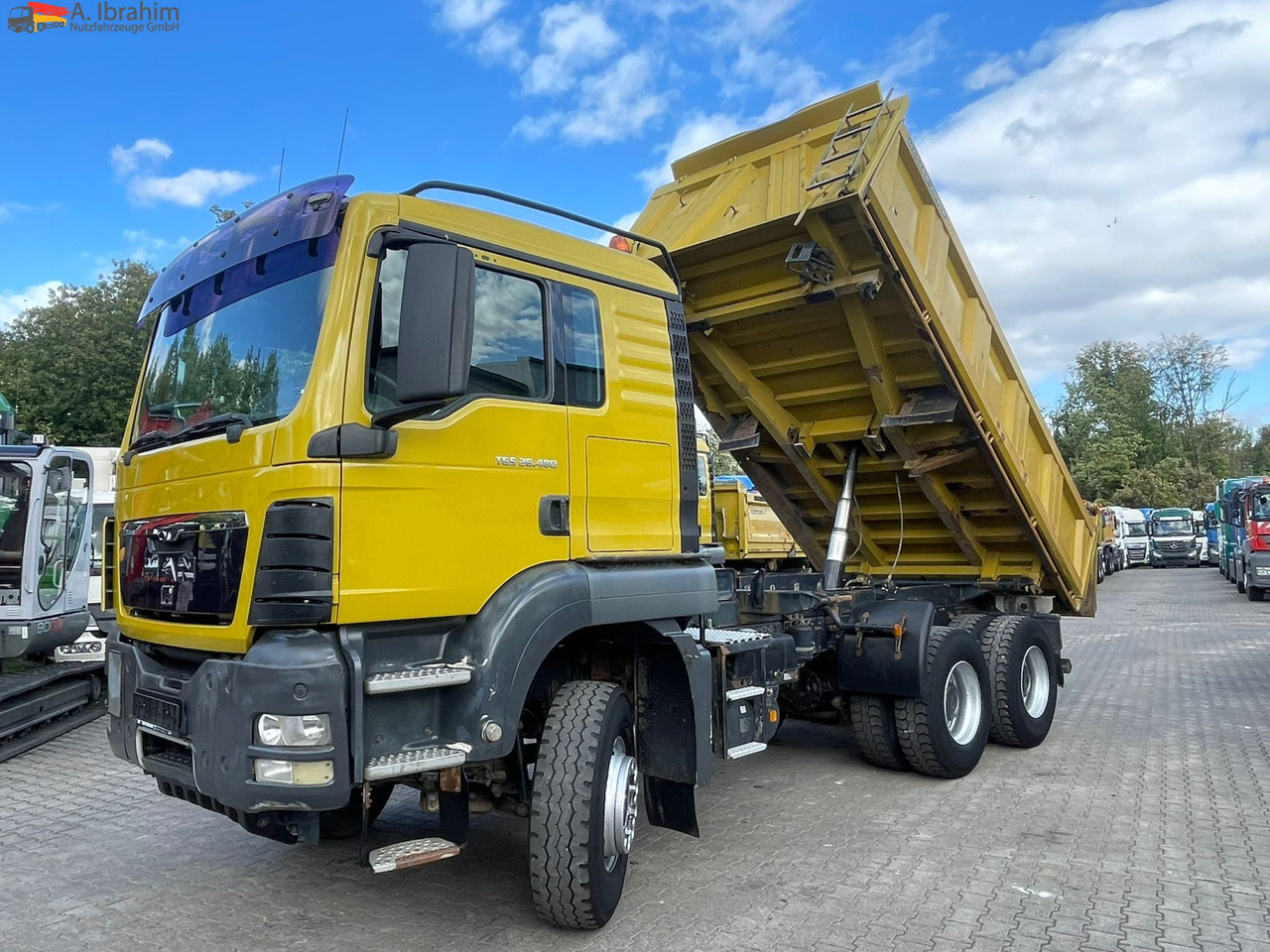 MAN TGS 26.480 Meiller 3 Seiten | 6x4 | Schalter | 3 Pedals - Kipper vrachtwagen: afbeelding 1 MAN TGS 26.480 Meiller 3 Seiten | 6x4 | Schalter | 3 Pedals - Kipper vrachtwagen: afbeelding 1