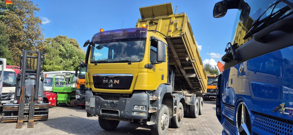 MAN TGS 35.480 3 - Seiten Meiller, Bordmatik 8x8 Blatt Blatt - Kipper vrachtwagen: afbeelding 1 MAN TGS 35.480 3 - Seiten Meiller, Bordmatik 8x8 Blatt Blatt - Kipper vrachtwagen: afbeelding 1