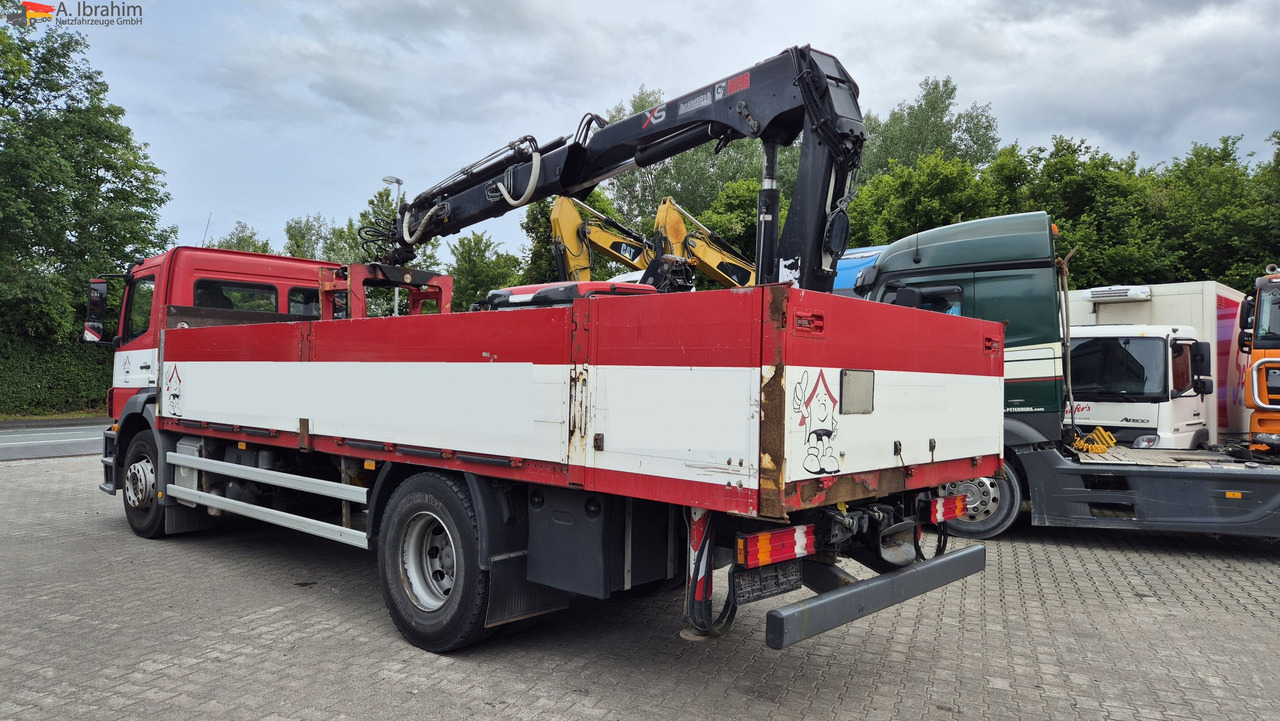 Vrachtwagen met open laadbak, Kraanwagen Mercedes-Benz 1833 HIAB Kran, Funk FB Scheckheft gepflegt bei Mercedes: afbeelding 10