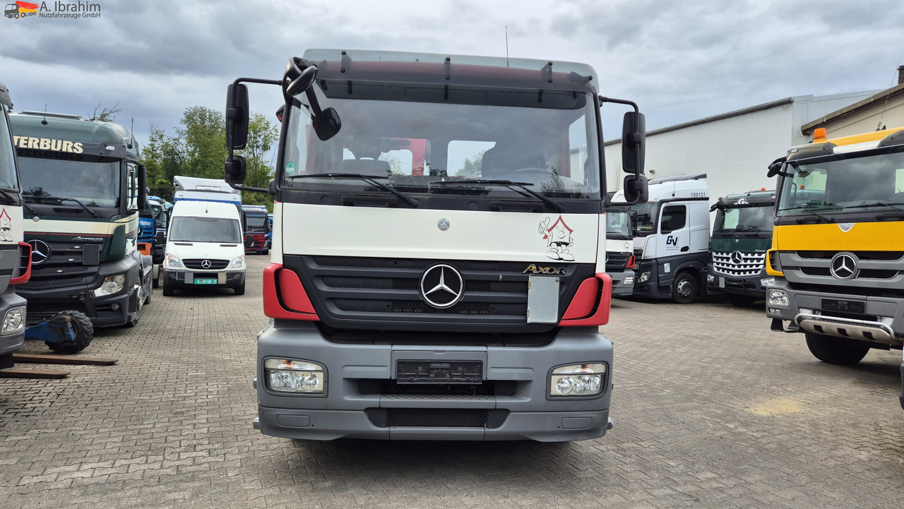 Vrachtwagen met open laadbak, Kraanwagen Mercedes-Benz 1833 HIAB Kran, Funk FB Scheckheft gepflegt bei Mercedes: afbeelding 8