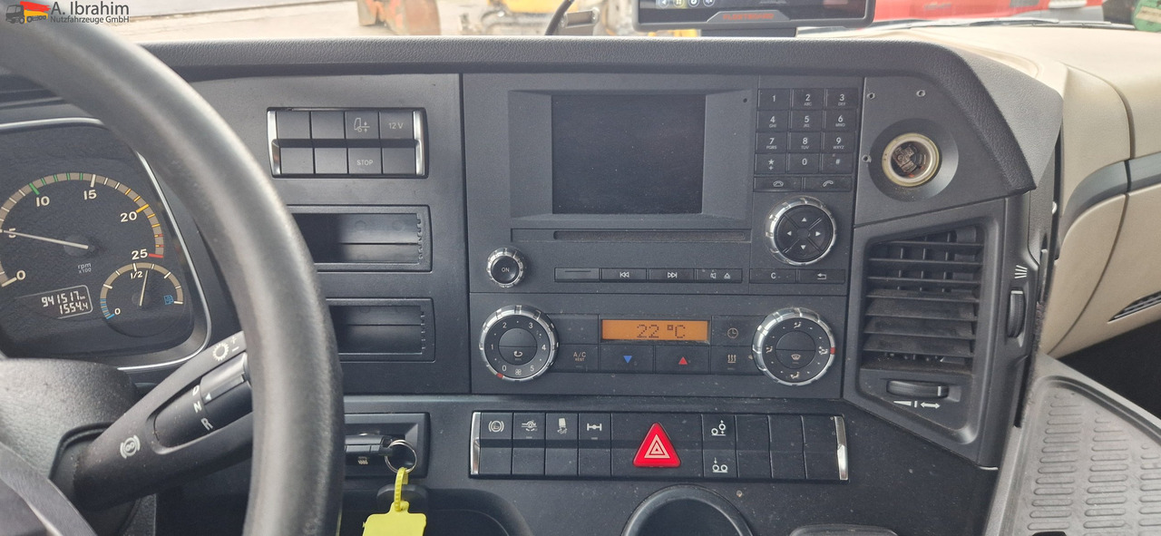 Containertransporter/ Wissellaadbak vrachtwagen Mercedes-Benz DB 2542 Scheckheft gepflegt bei Mercedes, Euro 5: afbeelding 15