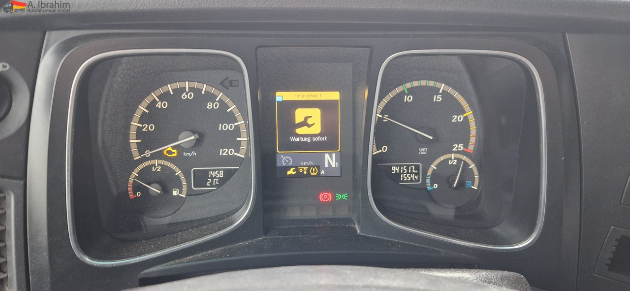 Containertransporter/ Wissellaadbak vrachtwagen Mercedes-Benz DB 2542 Scheckheft gepflegt bei Mercedes, Euro 5: afbeelding 13