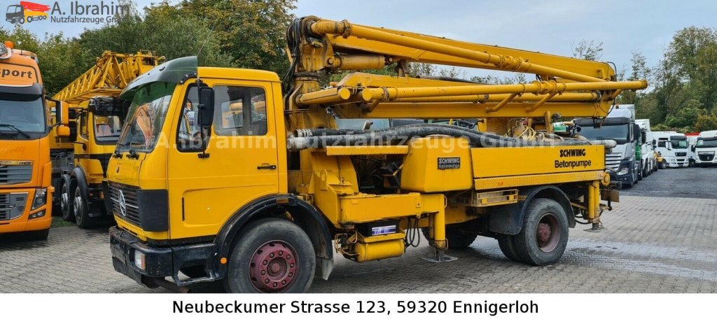 Leasing Mercedes-Benz LK 1617, Schwing Betonpumpe, Oldtimer Mercedes-Benz LK 1617, Schwing Betonpumpe, Oldtimer: afbeelding 8