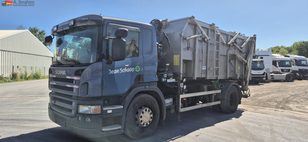 Scania P 280 Edelstahlkipper für Tierabfälle 2 Kammer - Kipper vrachtwagen, Kraanwagen: afbeelding 1 Scania P 280 Edelstahlkipper für Tierabfälle 2 Kammer - Kipper vrachtwagen, Kraanwagen: afbeelding 1