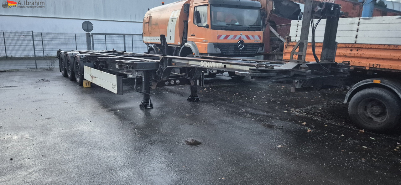 Schmitz SCF24 2x20,30,40,45 ft Multichassis, ausziehbar - Containertransporter/ Wissellaadbak oplegger: afbeelding 1 Schmitz SCF24 2x20,30,40,45 ft Multichassis, ausziehbar - Containertransporter/ Wissellaadbak oplegger: afbeelding 1