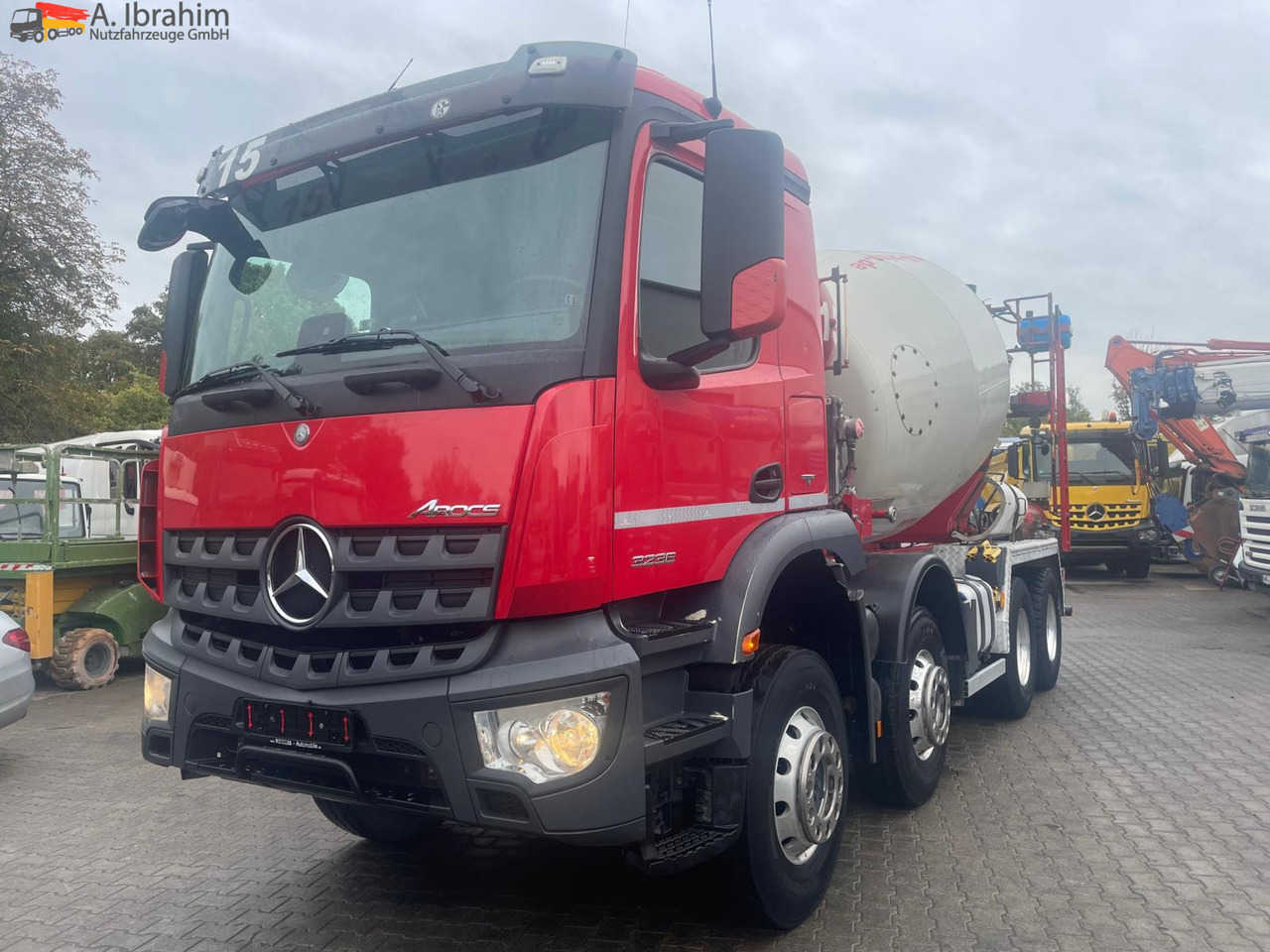 Mercedes-Benz Arocs 3236 Stetter 9 cbm 8x4 | Blatt | Hardox - Vrachtwagen: afbeelding 1 Mercedes-Benz Arocs 3236 Stetter 9 cbm 8x4 | Blatt | Hardox - Vrachtwagen: afbeelding 1