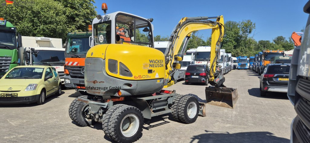 Mobiele graafmachine Wacker Neuson 6503 E05-07  hydr. Schnellwechsler mit Oilquick: afbeelding 11