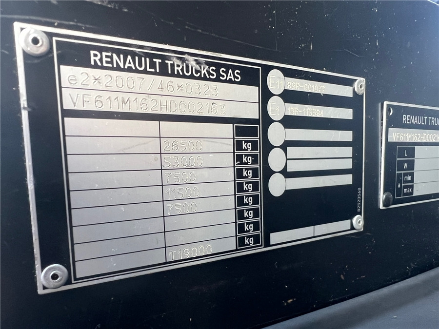 Containertransporter/ Wissellaadbak vrachtwagen Renault T430: afbeelding 19