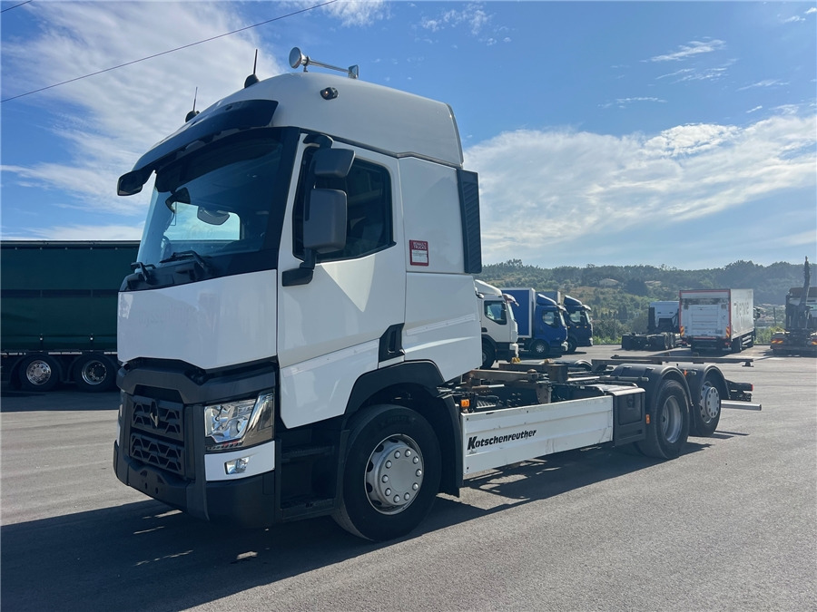 Renault T430 - Containertransporter/ Wissellaadbak vrachtwagen: afbeelding 1 Renault T430 - Containertransporter/ Wissellaadbak vrachtwagen: afbeelding 1