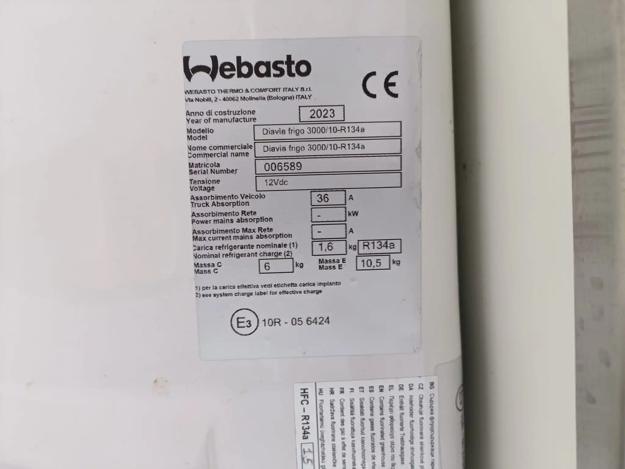 Koelwagen IVECO DAILY 35C21 A8 FRIGO FRCX 3.0: afbeelding 12