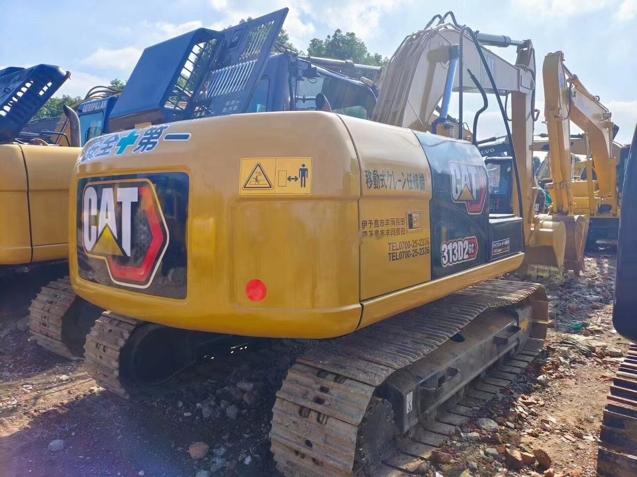 Rupsgraafmachine CATERPILLAR 313D2: afbeelding 6
