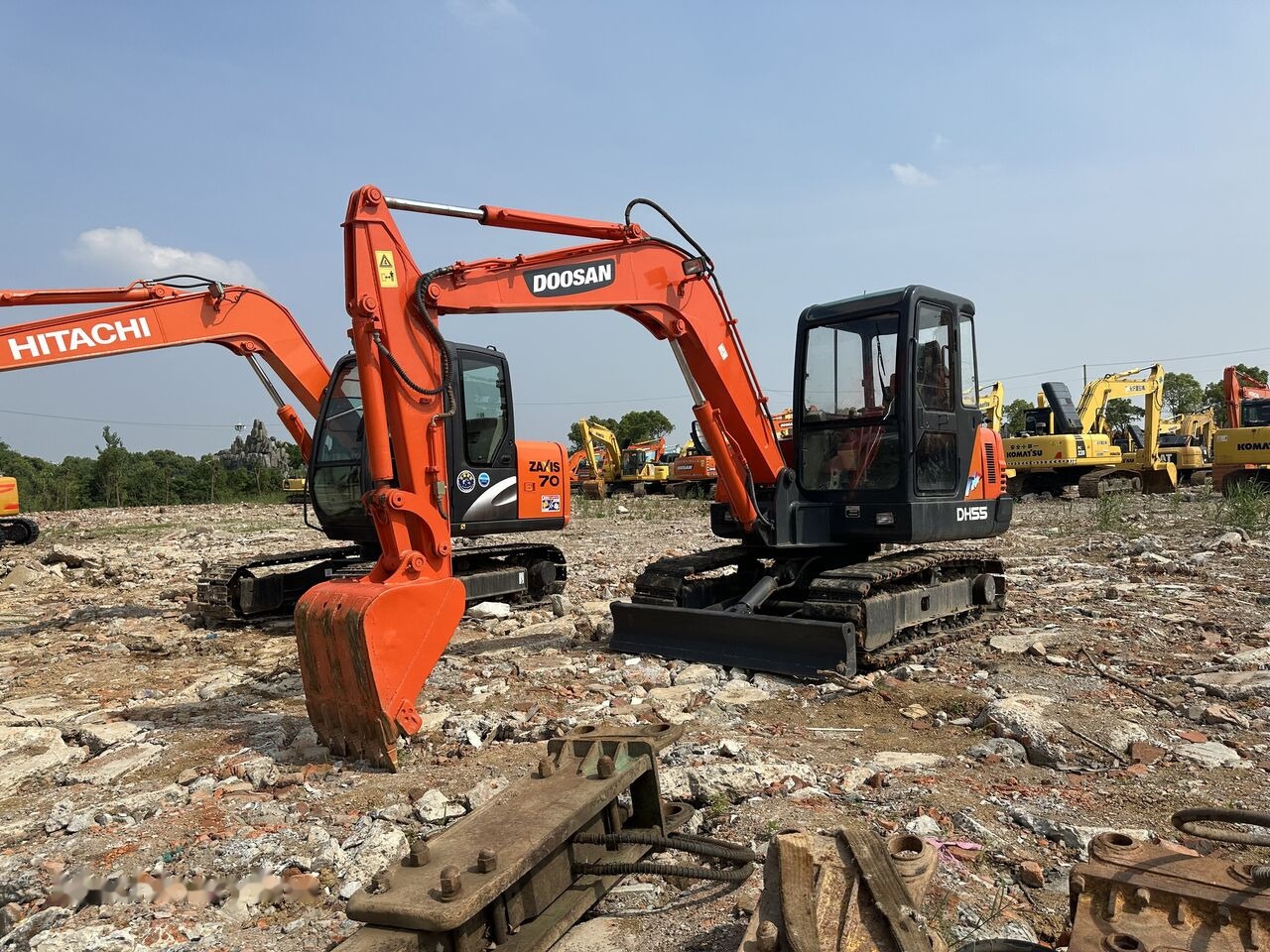 Doosan DH55 - Rupsgraafmachine: afbeelding 5 Doosan DH55 - Rupsgraafmachine: afbeelding 5
