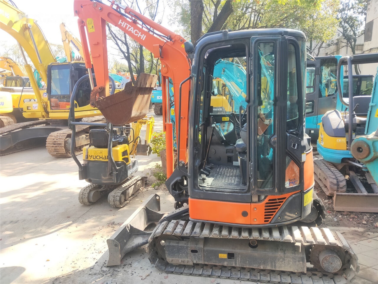 Minigraafmachine Hitachi ZX30: afbeelding 6