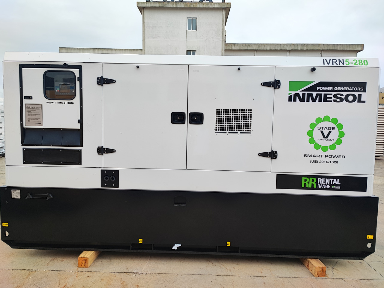 VOLVO PENTA 250 kVA GENERATOR STAGE V INMESOL IVRN5-280 - Industrie generator: afbeelding 1 VOLVO PENTA 250 kVA GENERATOR STAGE V INMESOL IVRN5-280 - Industrie generator: afbeelding 1