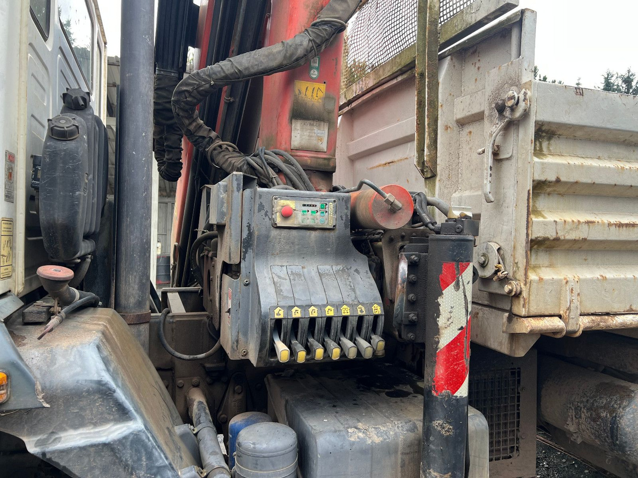 MAN 18.264 Kran - Kipper vrachtwagen, Kraanwagen: afbeelding 3 MAN 18.264 Kran - Kipper vrachtwagen, Kraanwagen: afbeelding 3