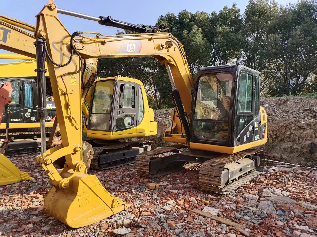 CATERPILLAR 307D - Minigraafmachine: afbeelding 1 CATERPILLAR 307D - Minigraafmachine: afbeelding 1