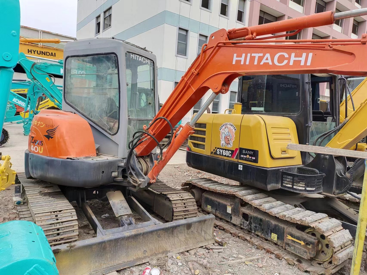 HITACHI ZX40U - Minigraafmachine: afbeelding 4 HITACHI ZX40U - Minigraafmachine: afbeelding 4