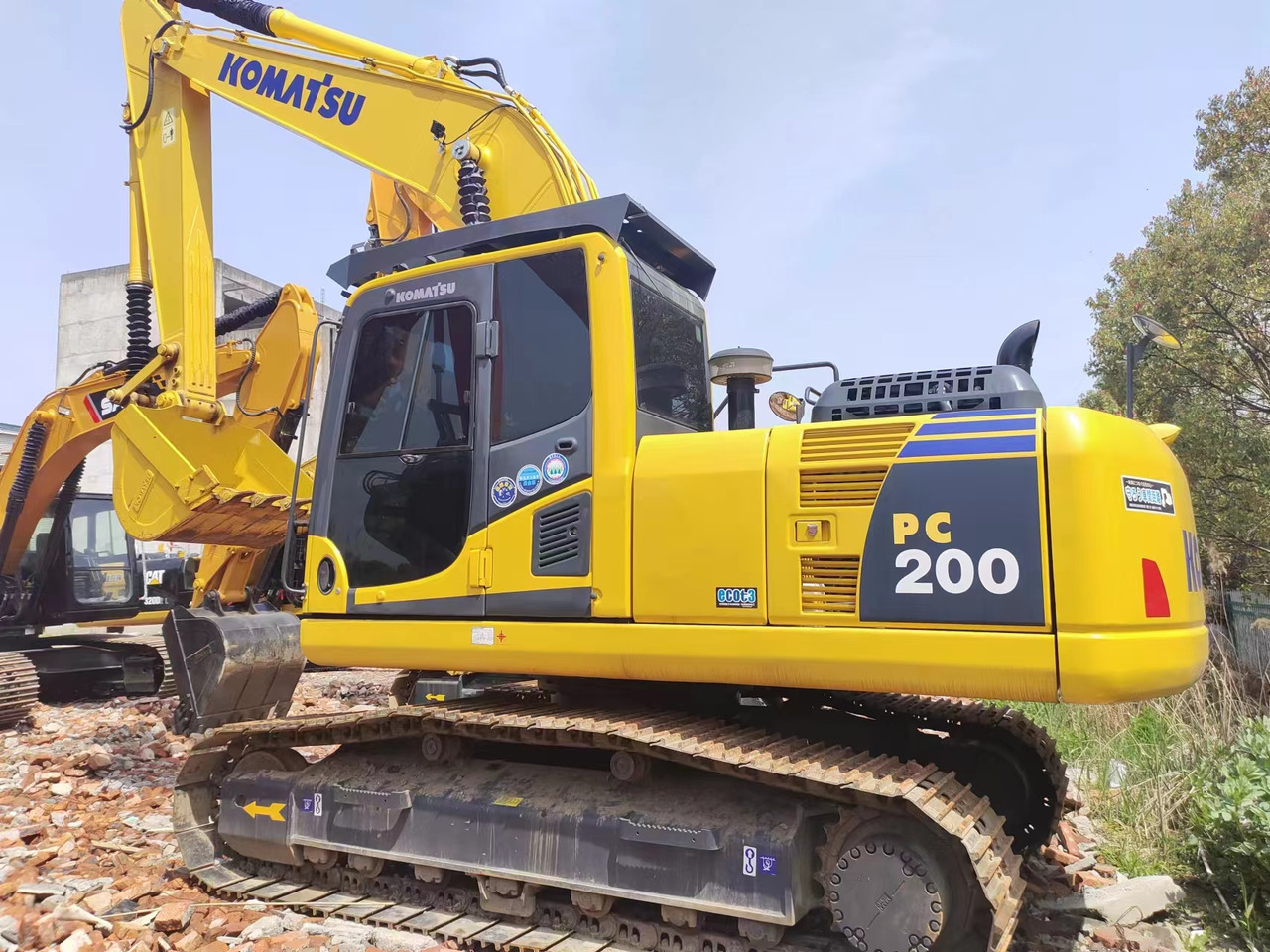 Rupsgraafmachine KOMATSU PC200-8: afbeelding 6