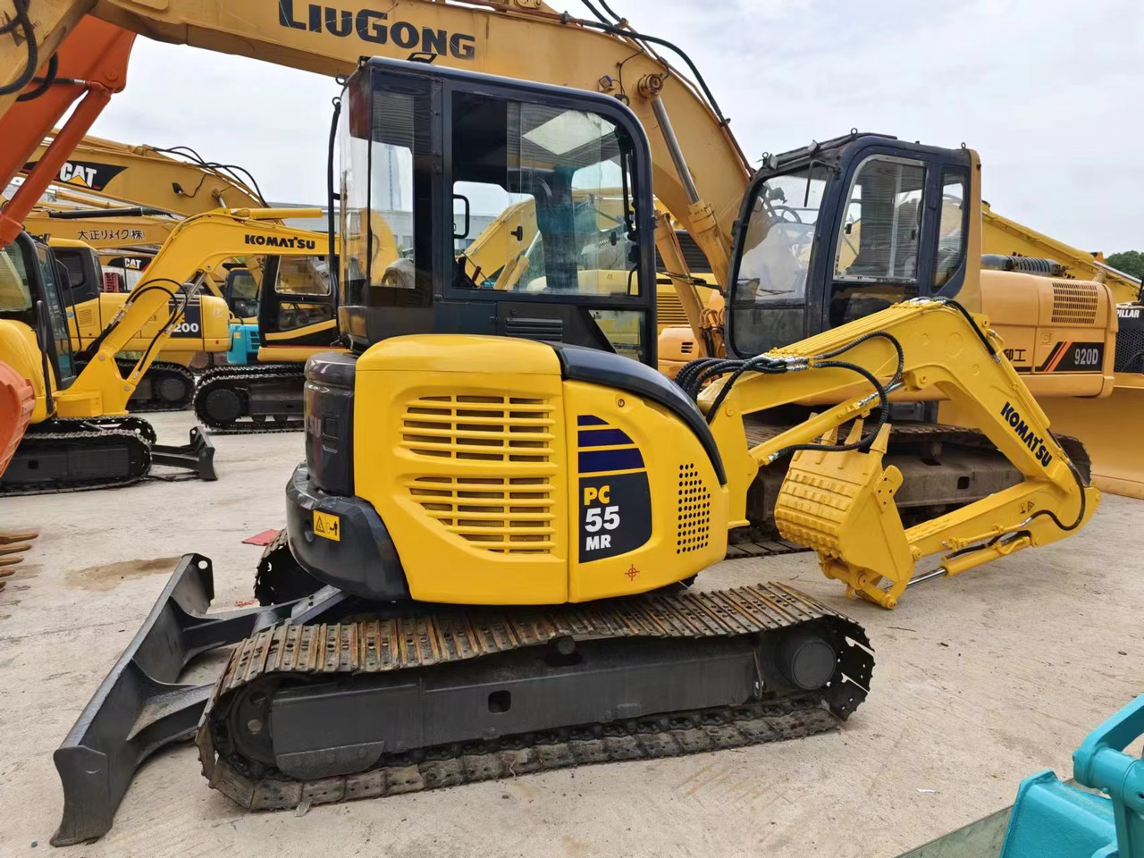 KOMATSU PC55 PC55MR PC56 PC60 - Minigraafmachine: afbeelding 1 KOMATSU PC55 PC55MR PC56 PC60 - Minigraafmachine: afbeelding 1
