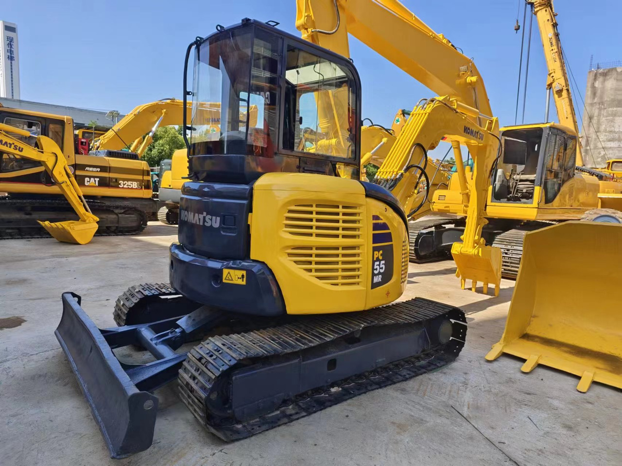 KOMATSU PC55MR - Minigraafmachine: afbeelding 4 KOMATSU PC55MR - Minigraafmachine: afbeelding 4