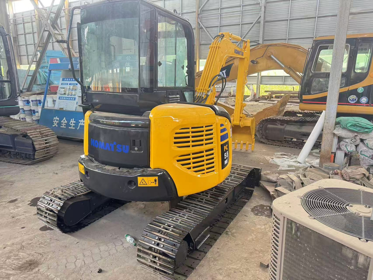 KOMATSU PC55MR - Minigraafmachine: afbeelding 2 KOMATSU PC55MR - Minigraafmachine: afbeelding 2