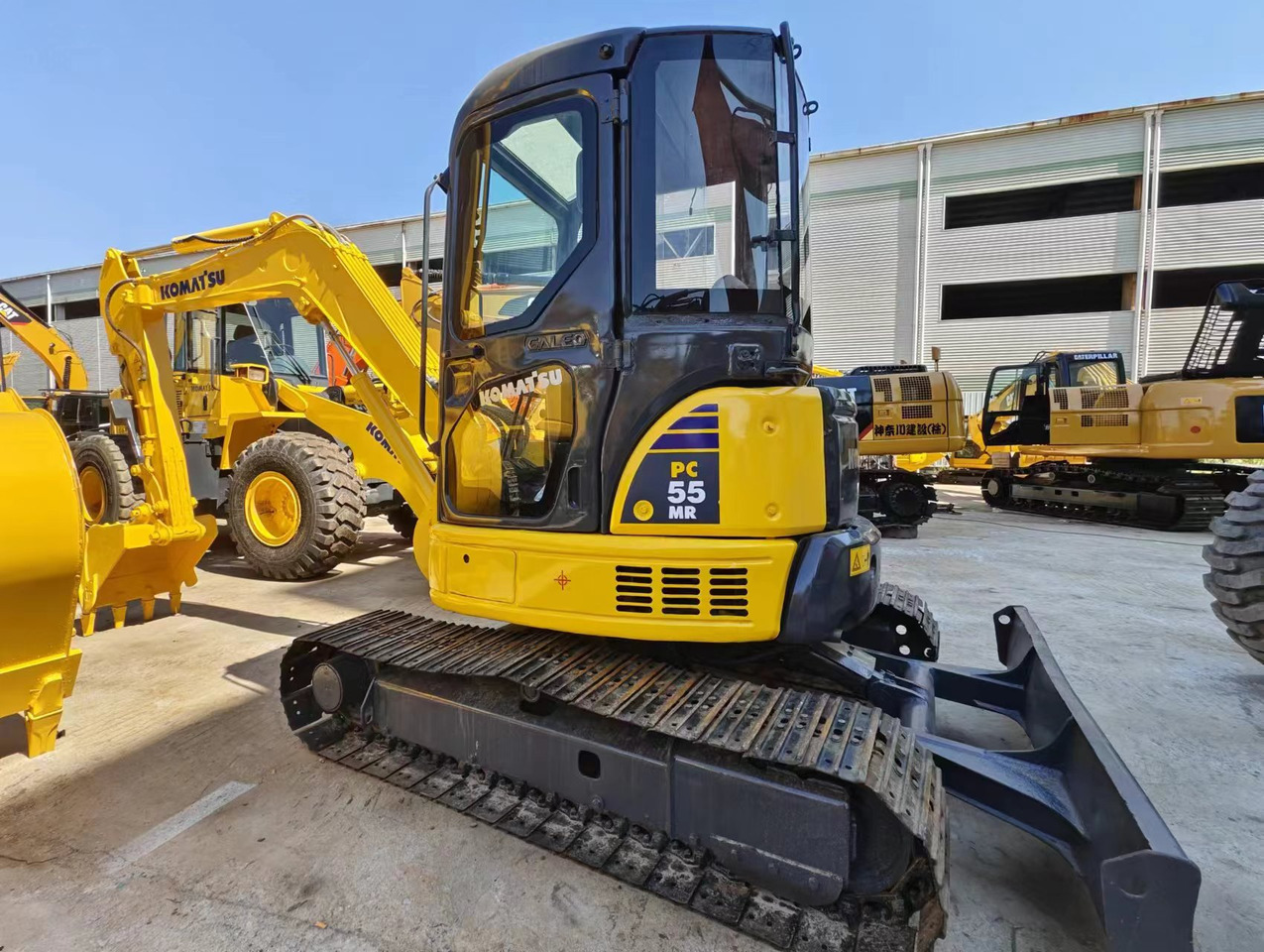 KOMATSU PC55MR - Minigraafmachine: afbeelding 5 KOMATSU PC55MR - Minigraafmachine: afbeelding 5