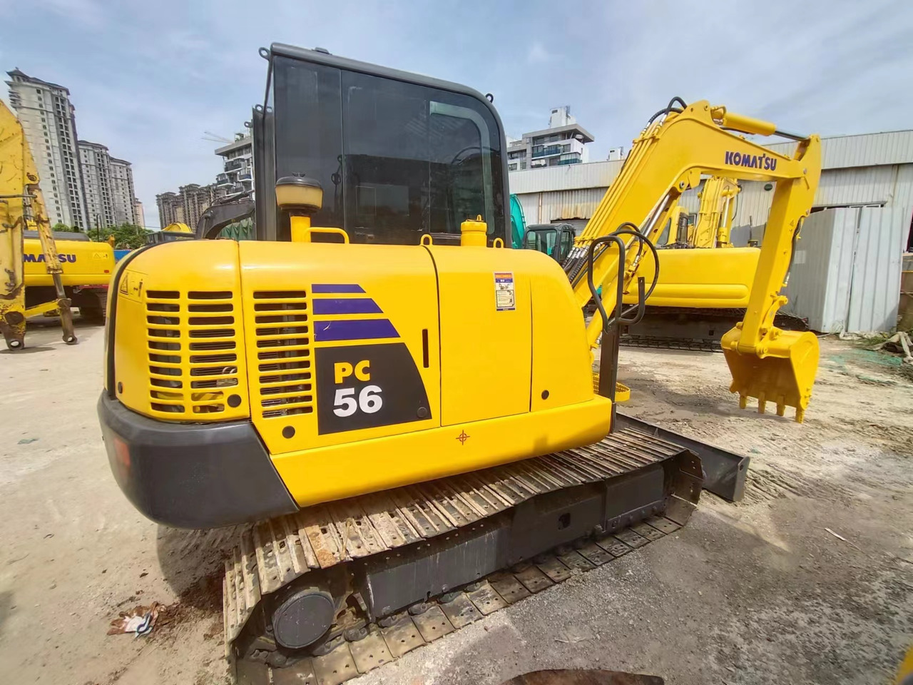 KOMATSU PC56 komatsu mini excavator PC55 PC60 - Minigraafmachine: afbeelding 4 KOMATSU PC56 komatsu mini excavator PC55 PC60 - Minigraafmachine: afbeelding 4