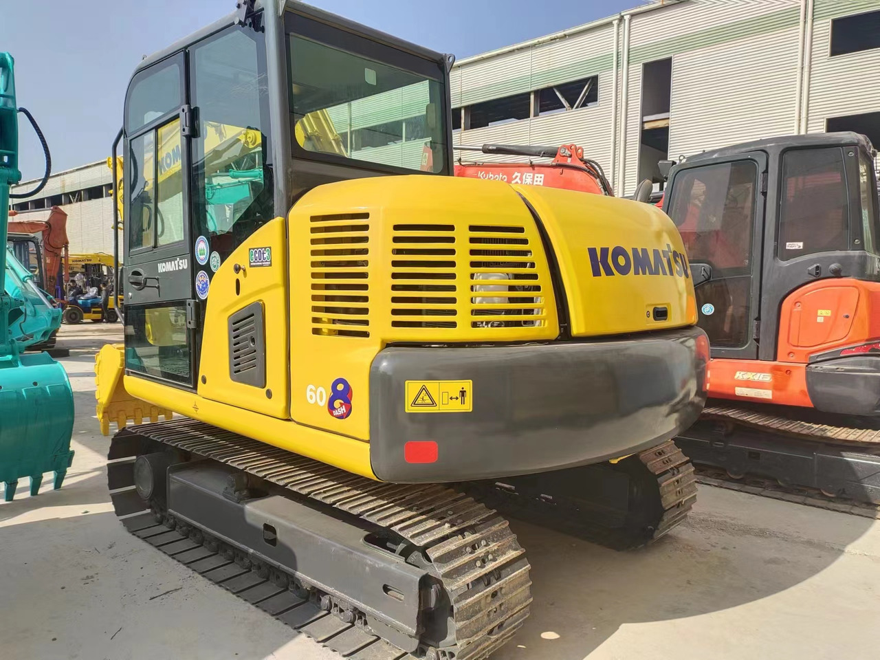 KOMATSU PC60-8 - Minigraafmachine: afbeelding 1 KOMATSU PC60-8 - Minigraafmachine: afbeelding 1
