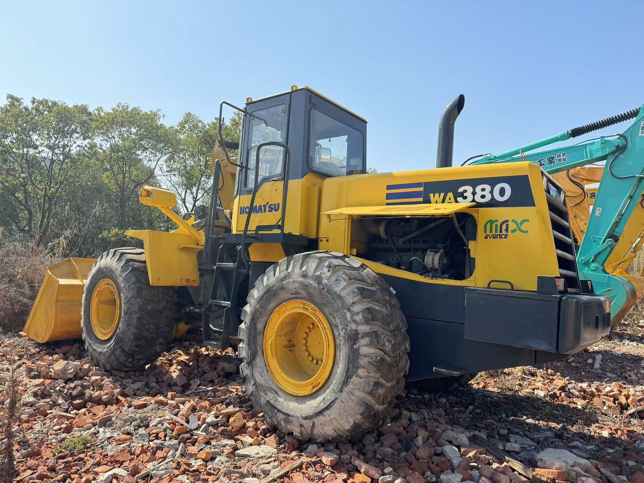 KOMATSU WA380 - Wiellader: afbeelding 2 KOMATSU WA380 - Wiellader: afbeelding 2