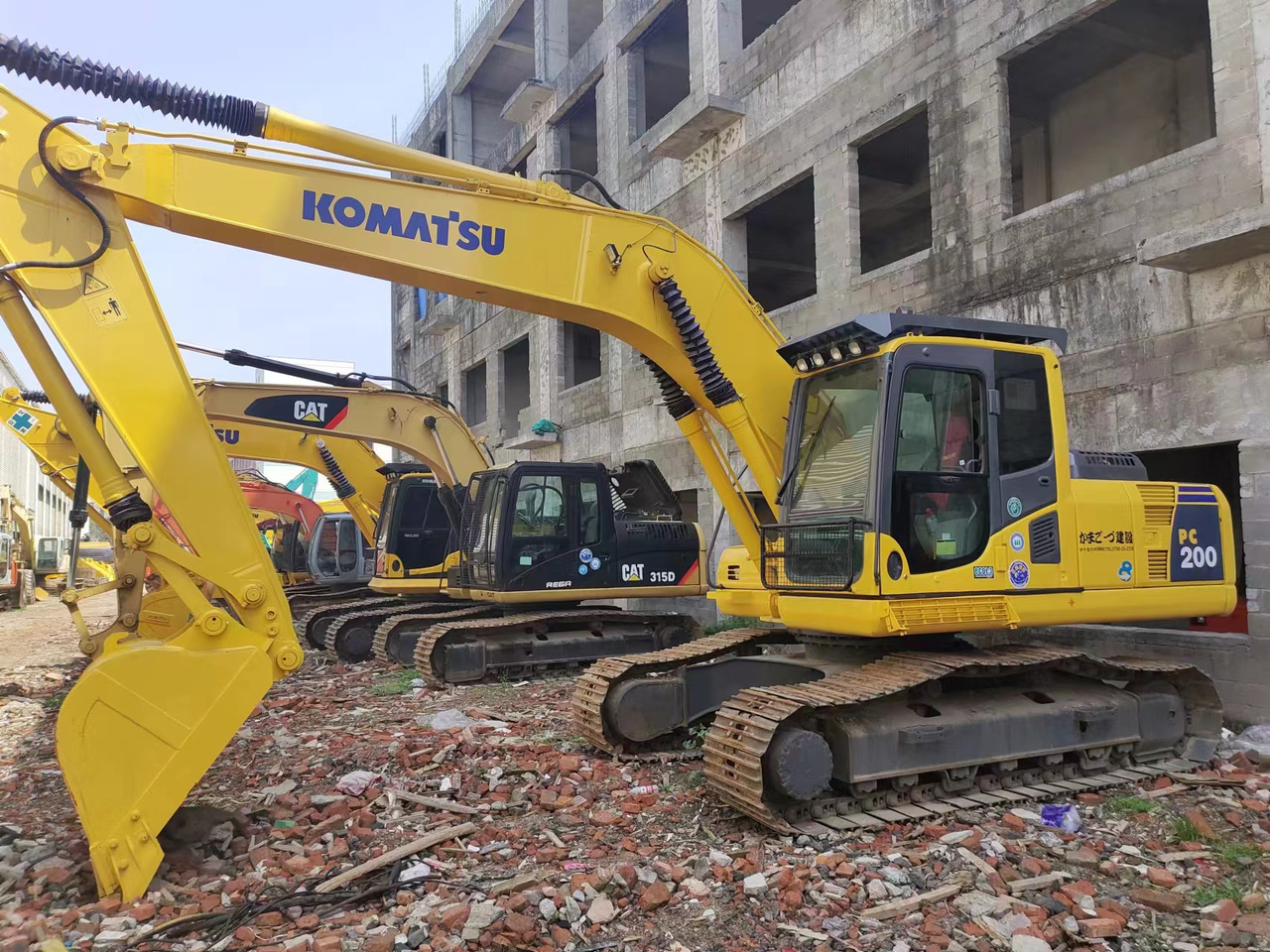 KOMATSU pc200-8 pc200 Japan made - Rupsgraafmachine: afbeelding 2 KOMATSU pc200-8 pc200 Japan made - Rupsgraafmachine: afbeelding 2