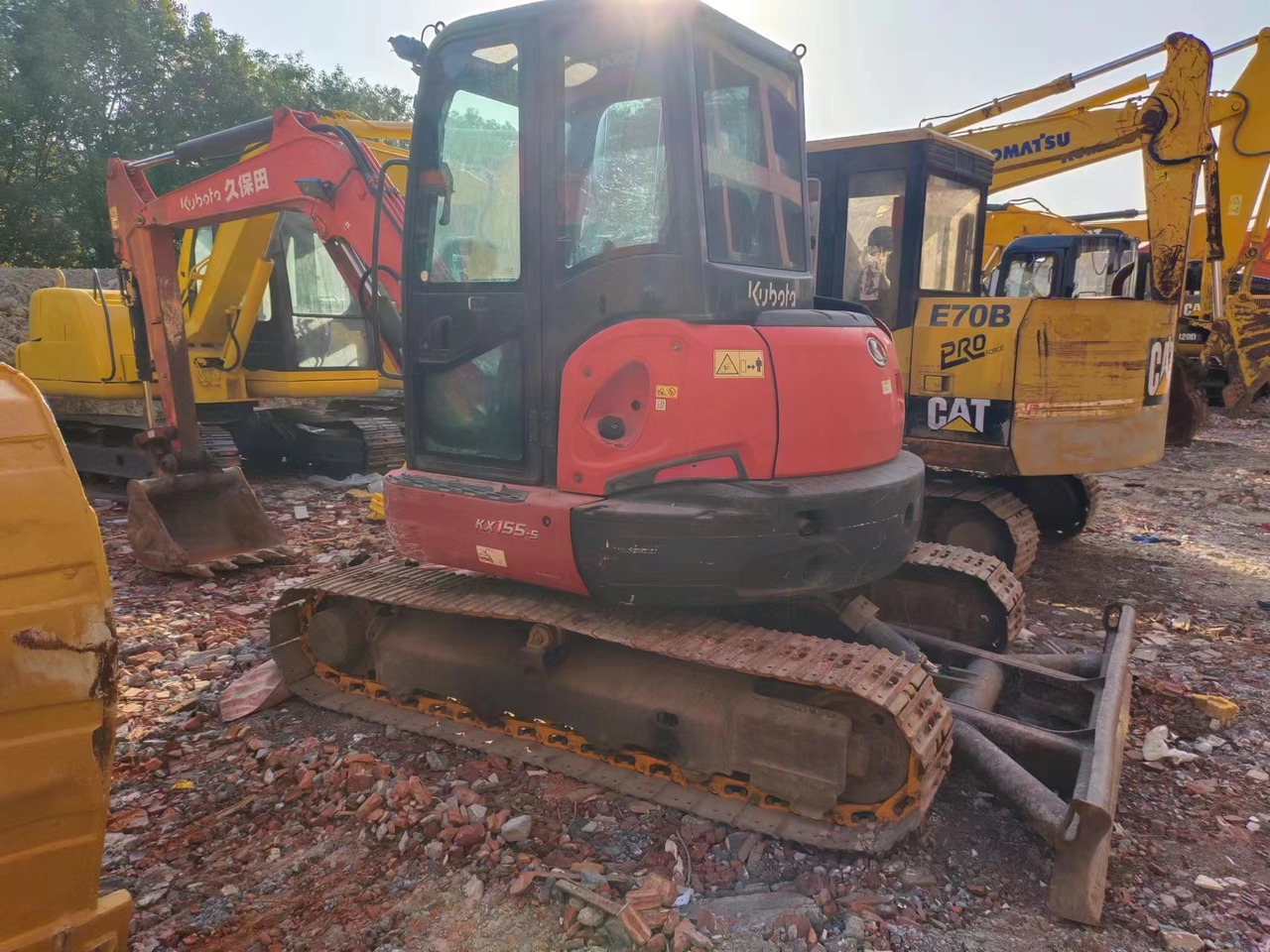 KUBOTA KX155-5 - Minigraafmachine: afbeelding 1 KUBOTA KX155-5 - Minigraafmachine: afbeelding 1