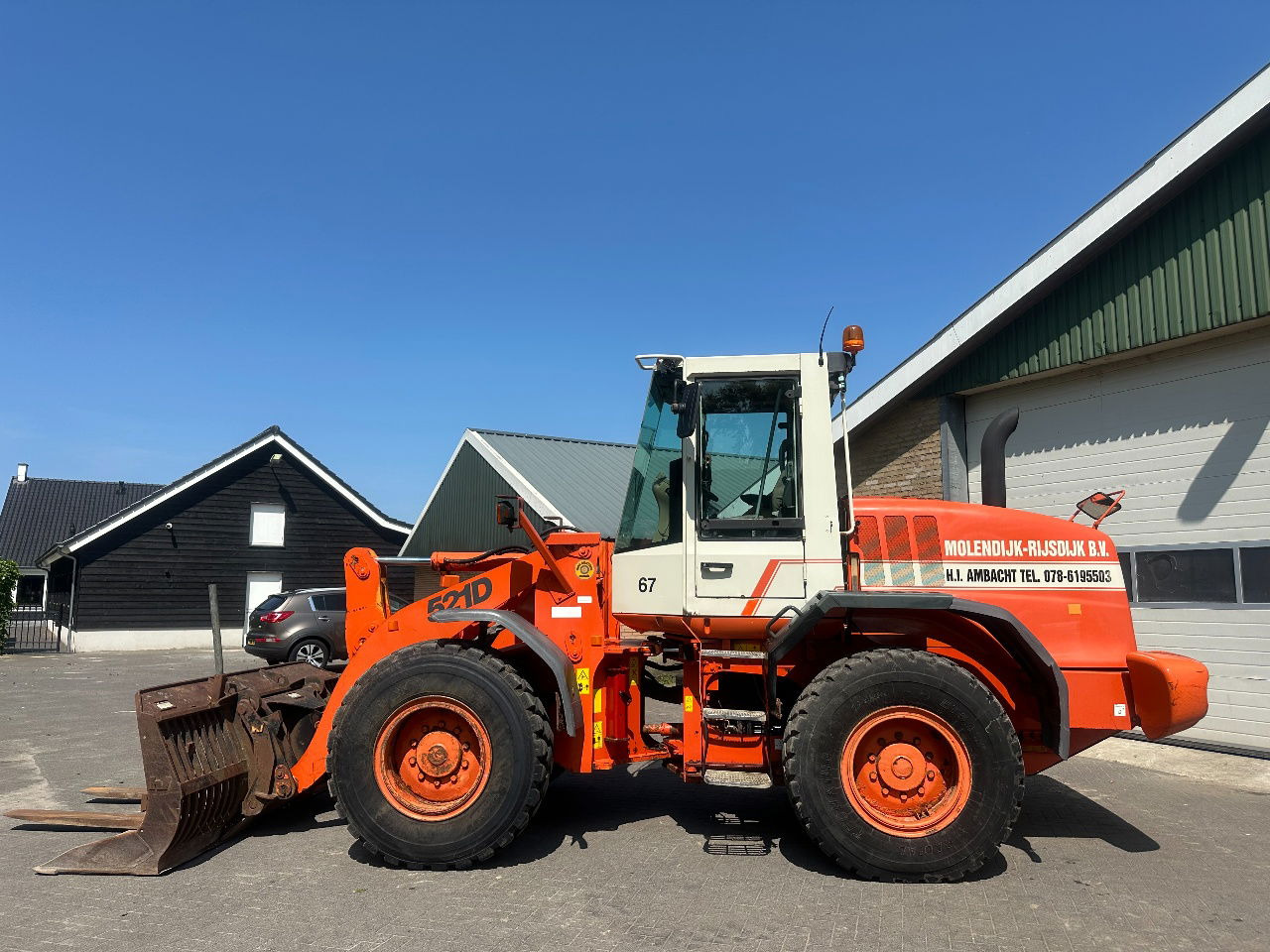 Case 521D - Wiellader: afbeelding 1 Case 521D - Wiellader: afbeelding 1