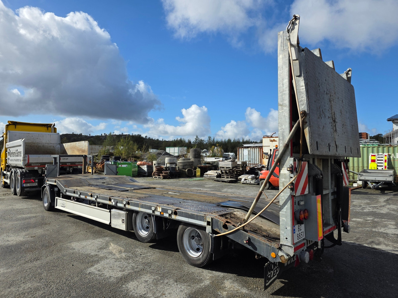 Fliegl Maskinhenger - Dieplader aanhangwagen: afbeelding 3 Fliegl Maskinhenger - Dieplader aanhangwagen: afbeelding 3