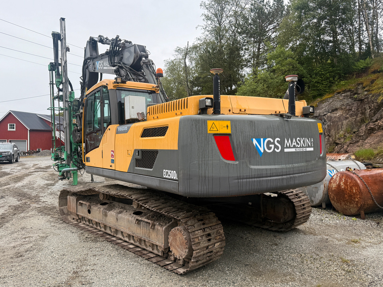Volvo EC250DL med Montabert tårn - Rupsgraafmachine: afbeelding 4 Volvo EC250DL med Montabert tårn - Rupsgraafmachine: afbeelding 4